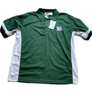 Winners Circle Dale Earnhardt Jr. #88 Amp Energy Green Polo 2XL NWT NASCAR NEW